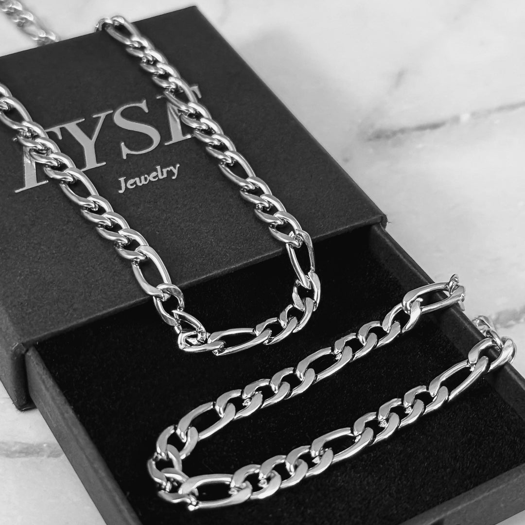 Figaro Chain & Bracelet - 5mm